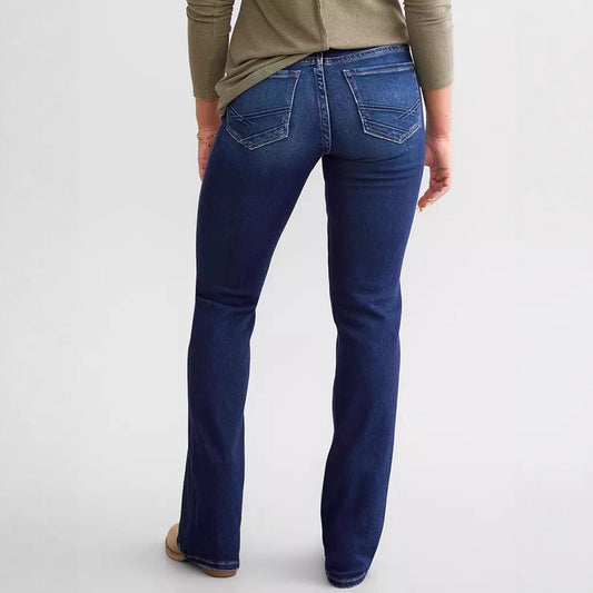 Ladies New Jeans Stretch Slim Ripped