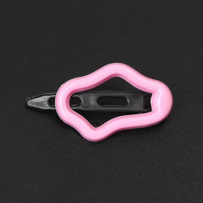 Cloud Irregular Press Clip Student Bang Clip