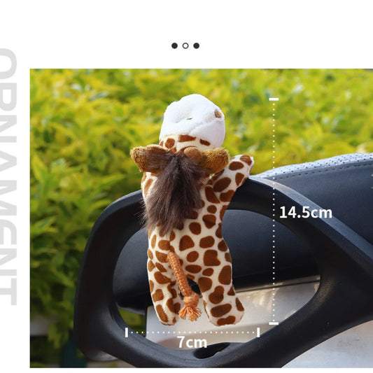 Electric Car Doll Car Pendant Battery Motorcycle Helmet