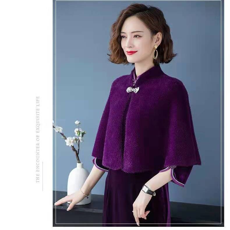 Wool Cape Petite Coat Cloak