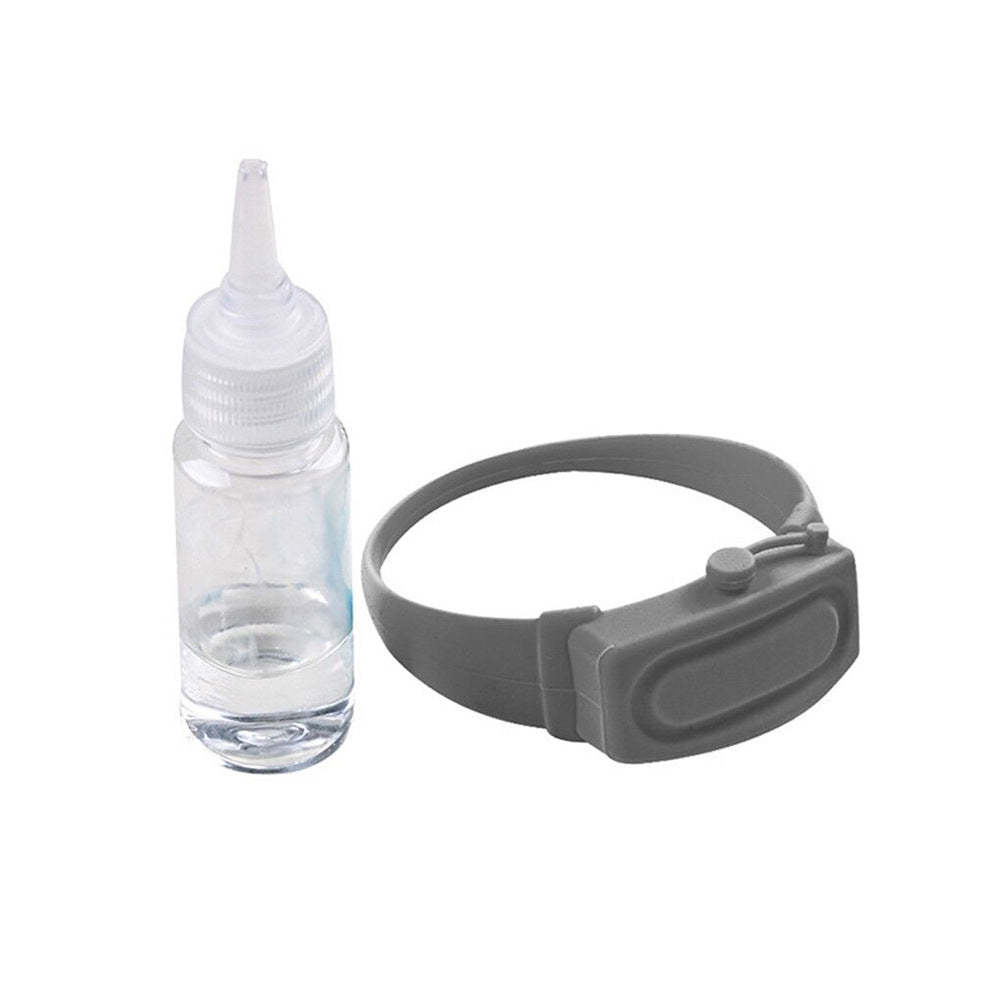 Portable Hand Sanitizer Disinfectant Bracelet Wearable Hand Wash Gel Dispenser