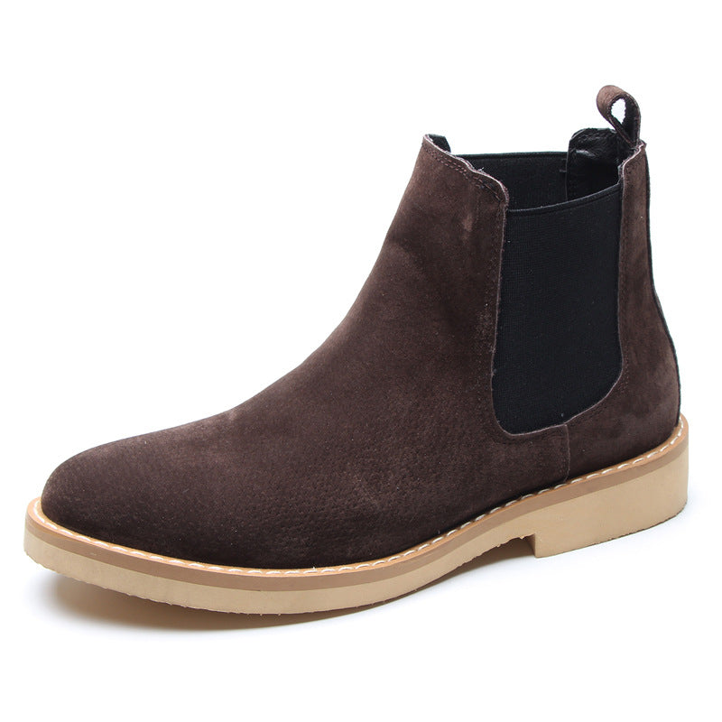 British all-match Martin boots boots men's short boots frosted