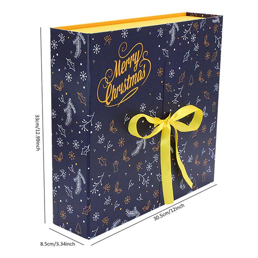 Christmas beautiful countdown calendar gift box