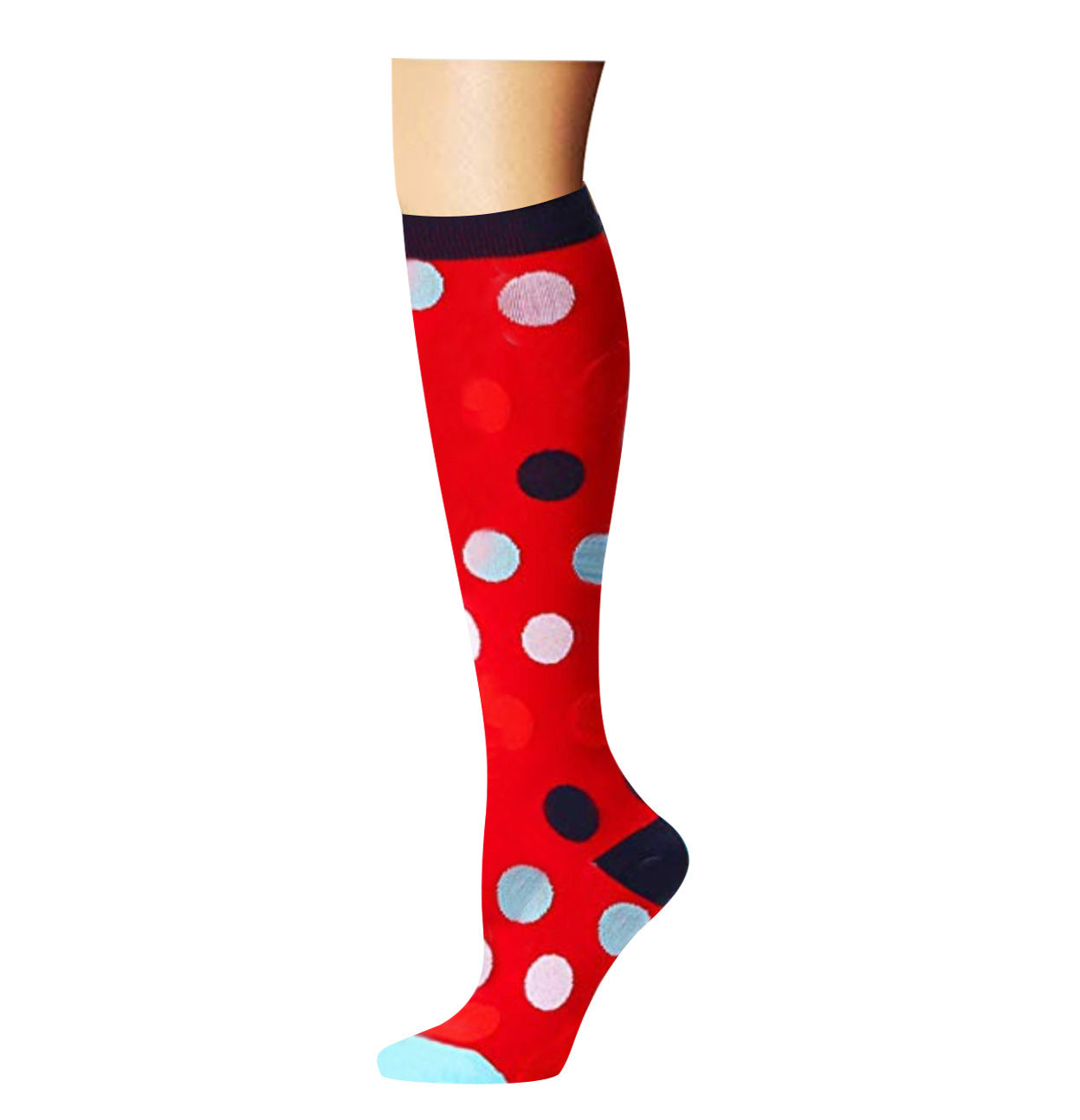 Men's And Women's Running Colored Pressure Socks
