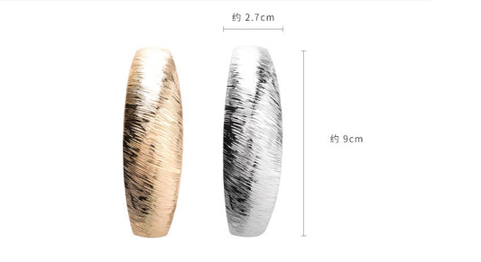 Korean New Headwear Simple Brushed Metal Curved Hair Clips Wild Elegant Horsetail Clip Small Horizontal Clip