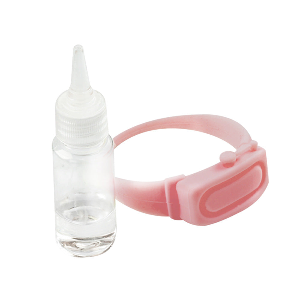 Portable Hand Sanitizer Disinfectant Bracelet Wearable Hand Wash Gel Dispenser