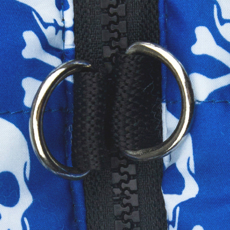 Pet Clothes lBue Skull Padded Vest