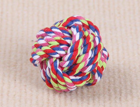 Toy Knot Molar Teeth Resistant Teeth Clean Teeth Knitting Ball Teddy Golden Retriever