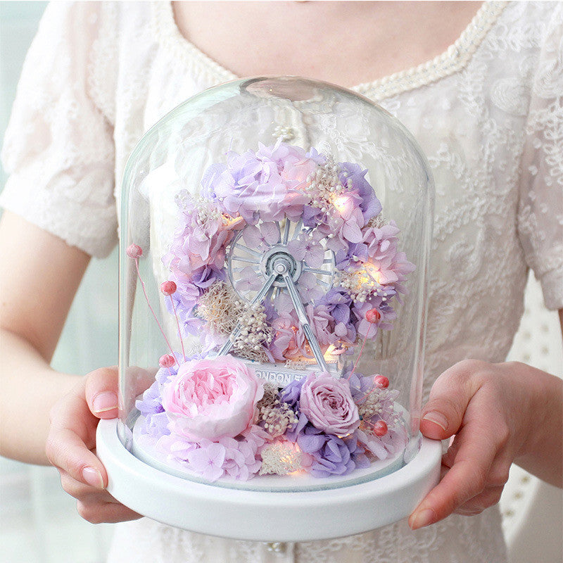 Ferris Wheel Bouquet Creative To Commemorate Valentine's Day Net Red Festival Gift Lights