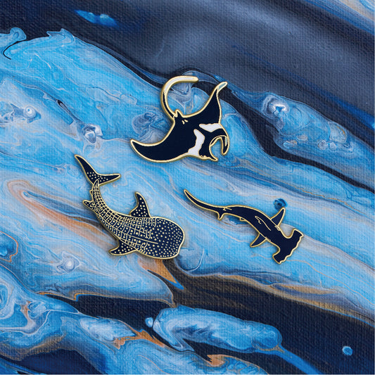 Shark Brooch Designer Original Creative Badge Trend Fashion Simple Queen's Day Gift Jewelry