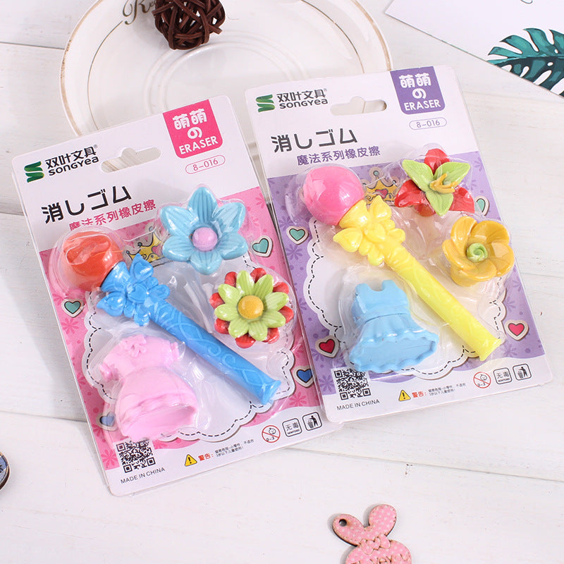 Children'S Day Gift Creative Eraser Set Gift Box Engineering Vehicle Model Primary School Student Stationery Prize Wholesale