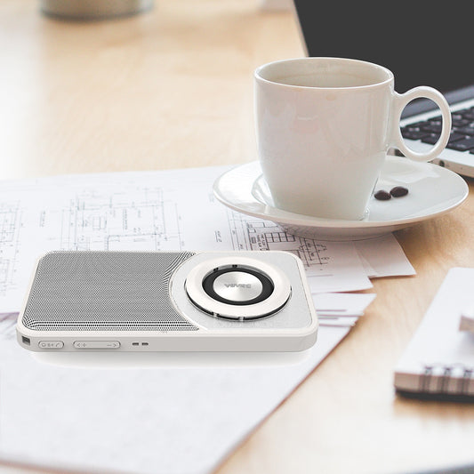 Retro Mini Bluetooth Speaker - Portable Wireless Metal Speaker with FM Radio & USB - Premium Sound Gift