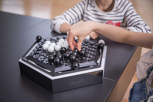 Tischspiele Abalone Familien-Brettspiel Intellektuelle Entwicklung Desktop Party Zuhause Murmel Strategiespiel für Kinder