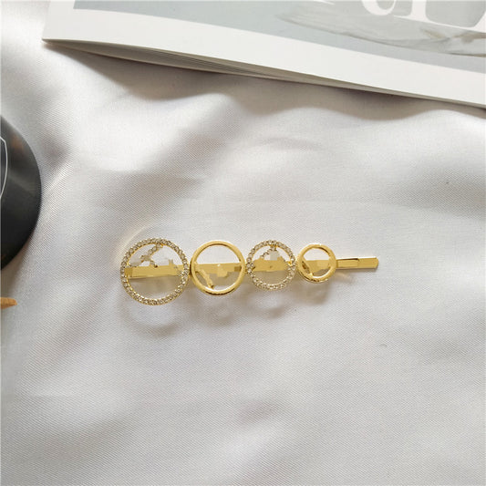 Koreanische Ins Metall Buchstaben Haarnadel