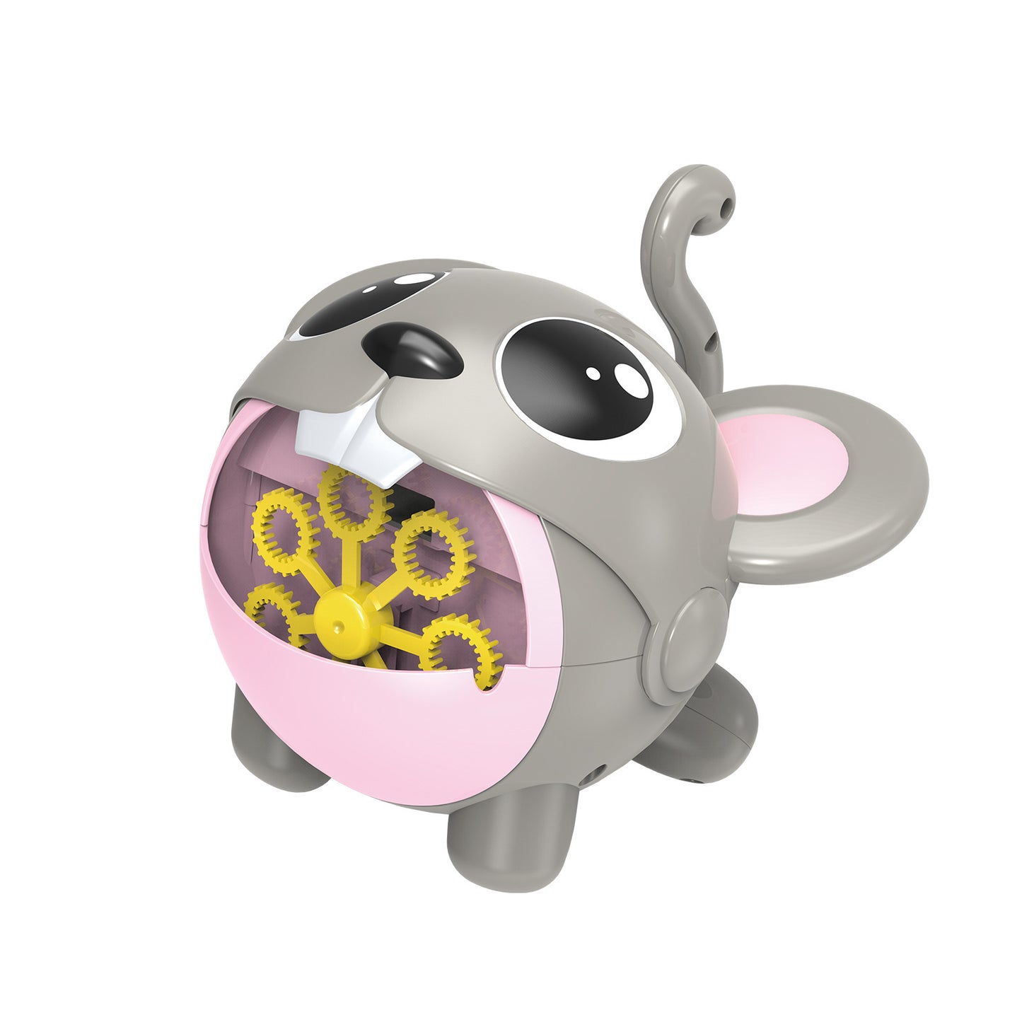 Automatische, niedliche Seifenblasenmaschine, Seifenblasenbläser, elektrisches Seifenblasenspielzeug für Kinder, ideal für draußen