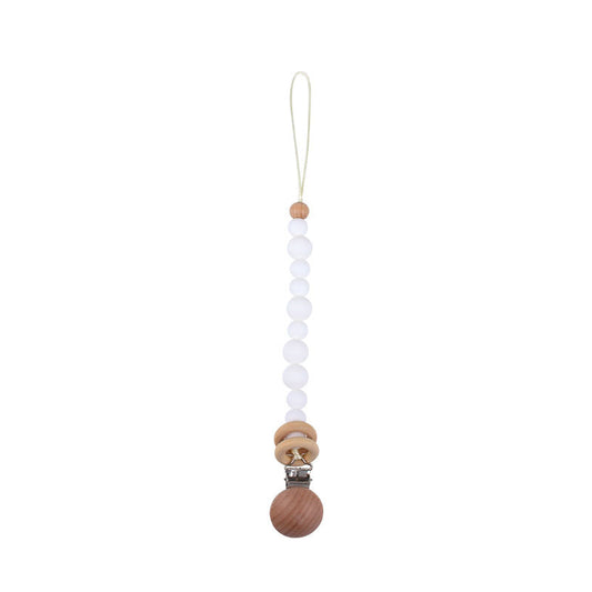 Baby Products Soothing Beech Wood Clip Pacifier Chain