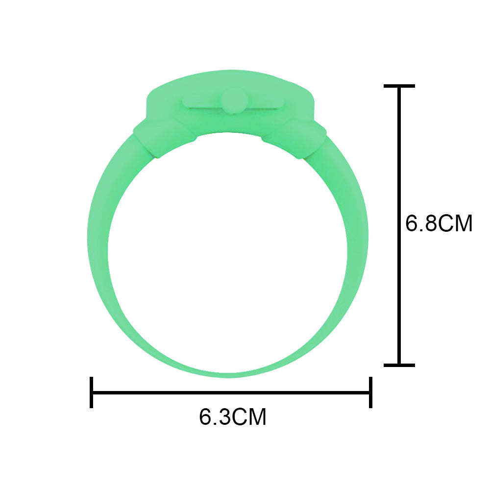 Portable Hand Sanitizer Disinfectant Bracelet Wearable Hand Wash Gel Dispenser