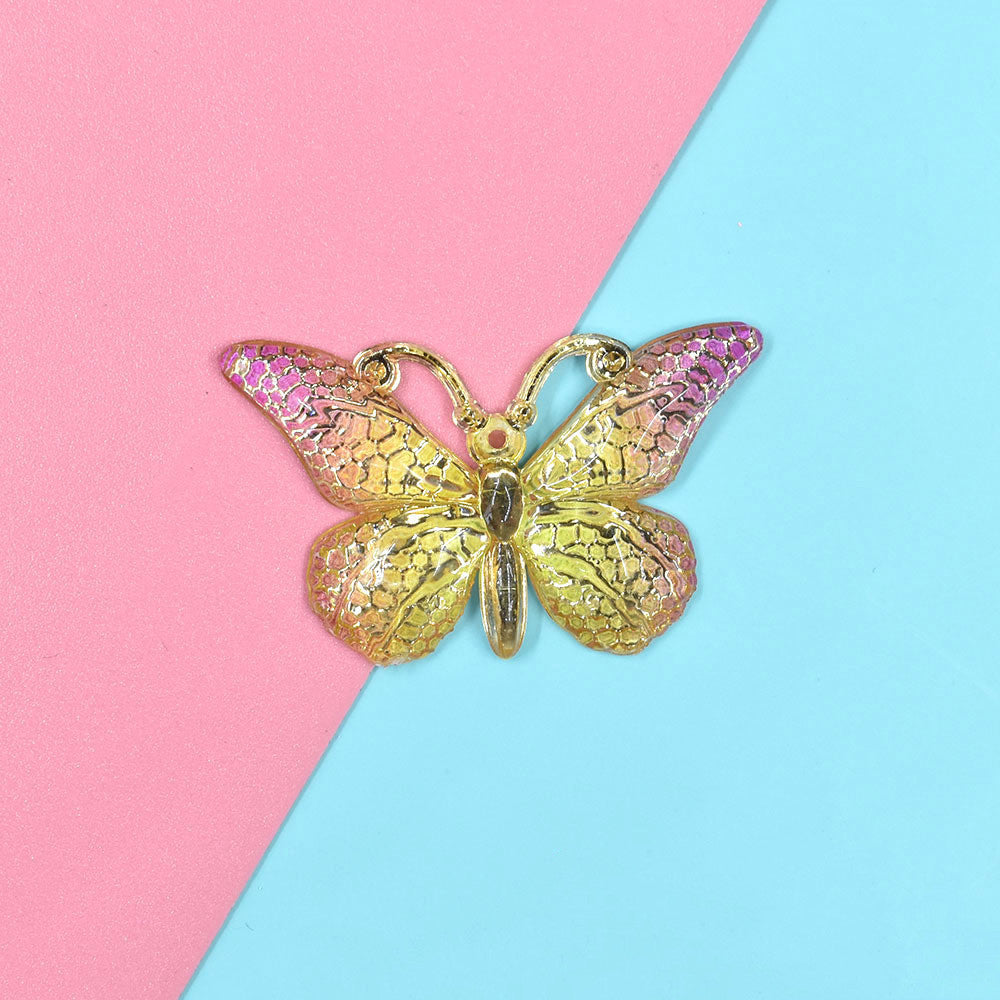 Schmetterlingsaccessoires DIY Handgefertigter Schmuck Tropfenkleber Handyhüllenaufnäher