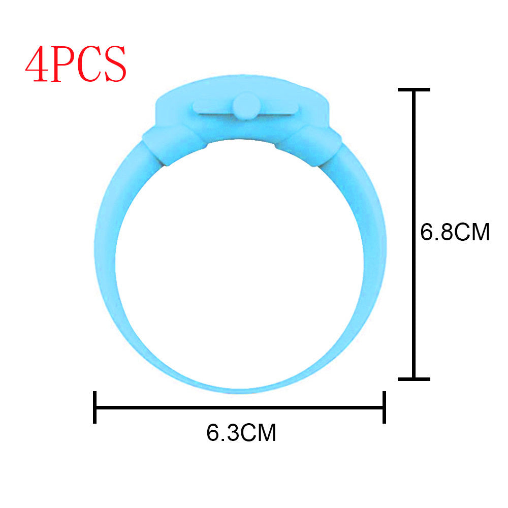 Portable Hand Sanitizer Disinfectant Bracelet Wearable Hand Wash Gel Dispenser