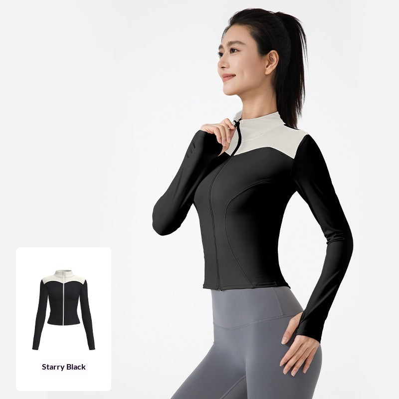 Tight-fitting Yoga Fitness And Running Jacket