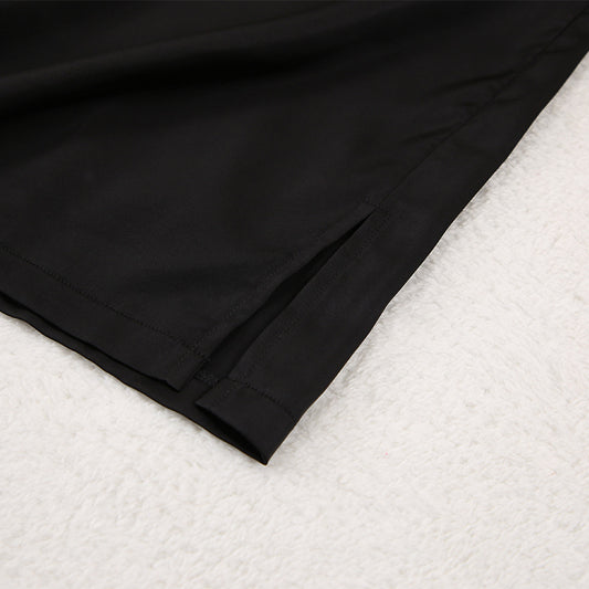 Women's Home Silk Pure Color Pajamas
