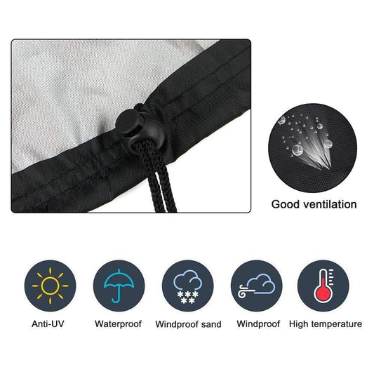 Outdoor Sun Waterproof Recliner Cover Garden Furniture Dustproof Cover