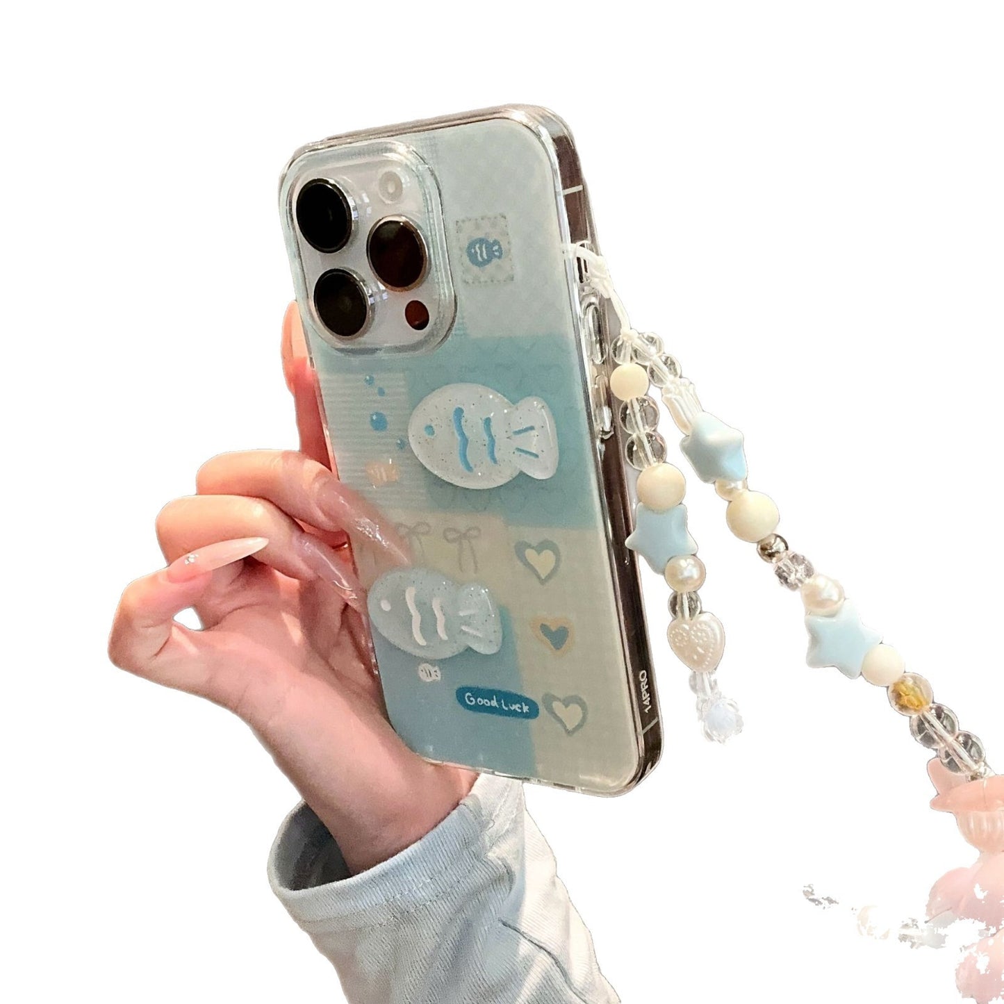 Single Layer Three-dimensional Fish New Phone Case