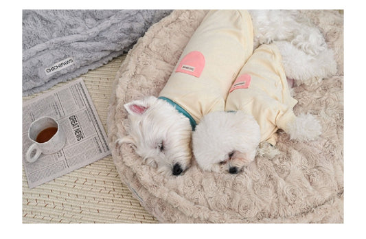Little Rabbit Velvet Cloud Nest Deep Sleeping Dog