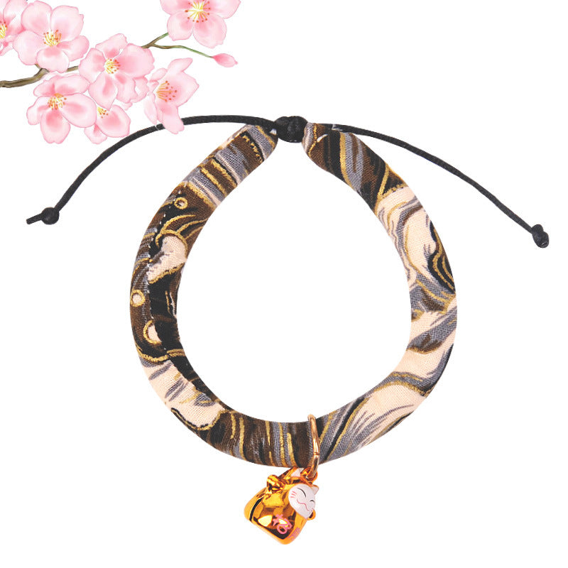 Japanese Style Cartoon Bell Pet Collar