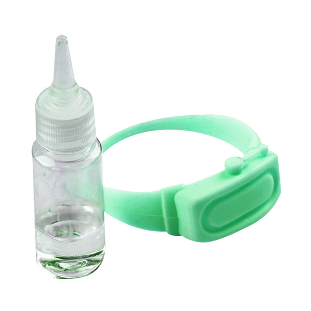 Portable Hand Sanitizer Disinfectant Bracelet Wearable Hand Wash Gel Dispenser