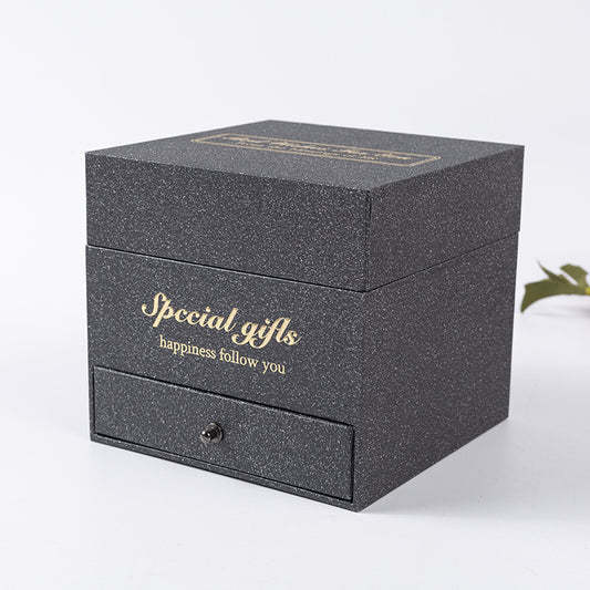 New Year gift box February 14 Valentine's Day lipstick gift box Music packaging box perfume packaging box gift box flower box