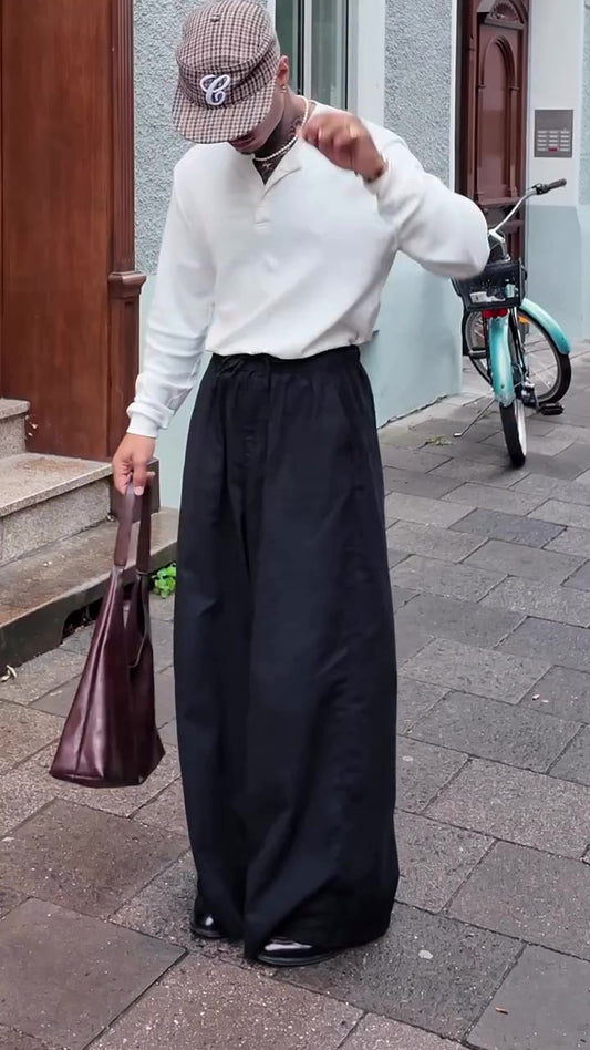 Casual Henley Neck Long Sleeve Top