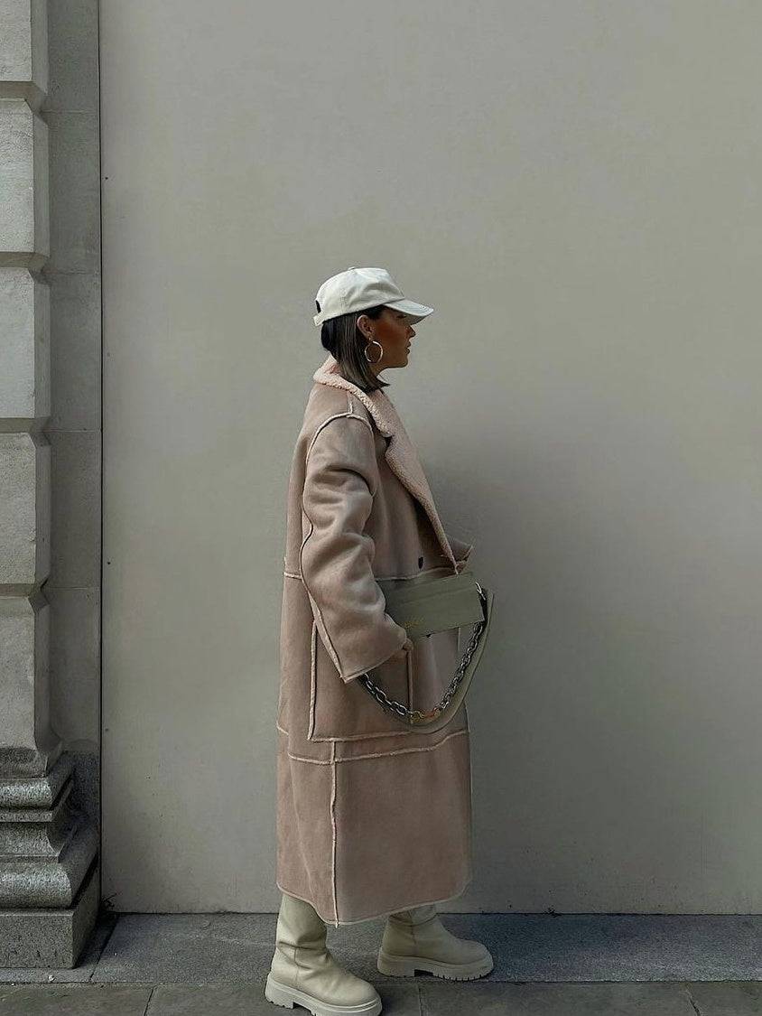 Ladies Fashion British Style Winter Coat Premium Sense