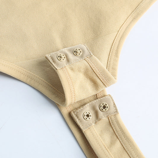 Breasted Belly Contracting Sling One-piece Corset