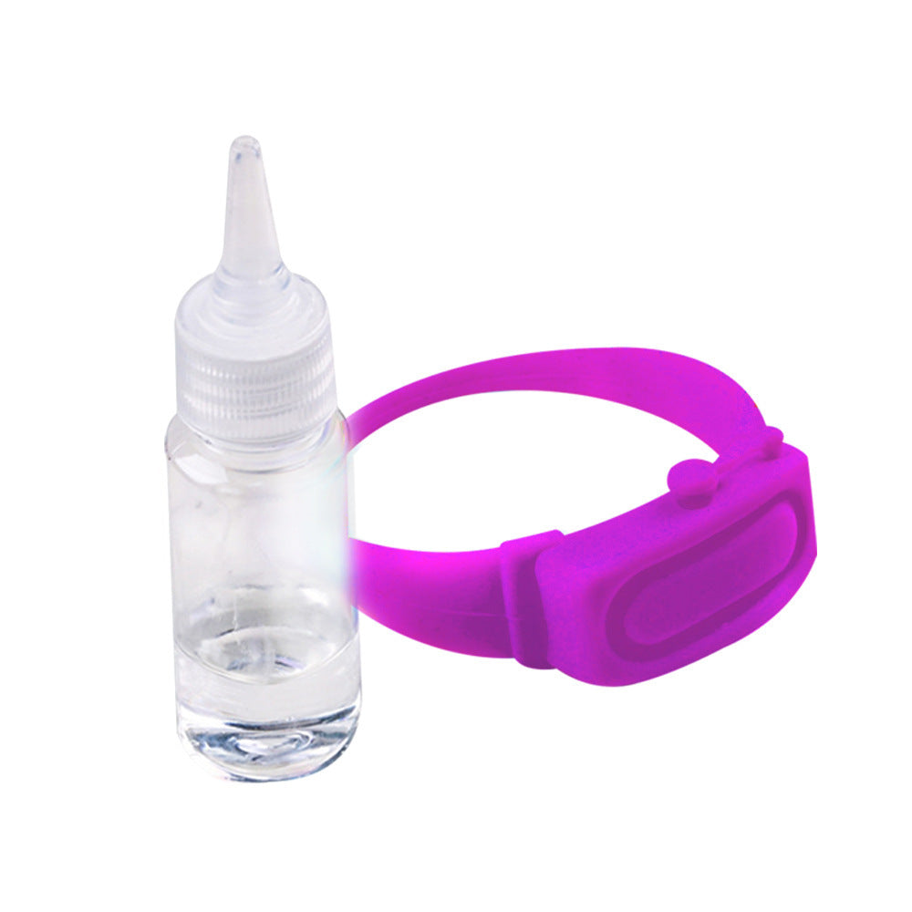 Portable Hand Sanitizer Disinfectant Bracelet Wearable Hand Wash Gel Dispenser