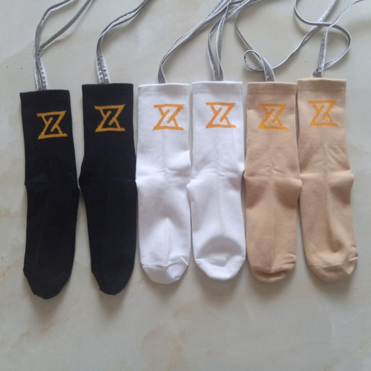 Christmas Reflective Luminous Dance Strap Women's Socks
