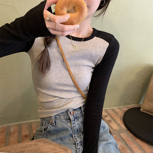 Female Casual Multicolor Slim Fit Slimming Top