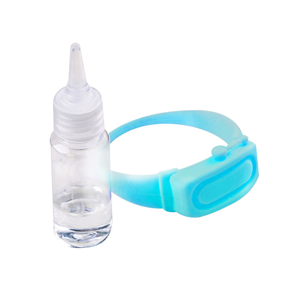 Portable Hand Sanitizer Disinfectant Bracelet Wearable Hand Wash Gel Dispenser