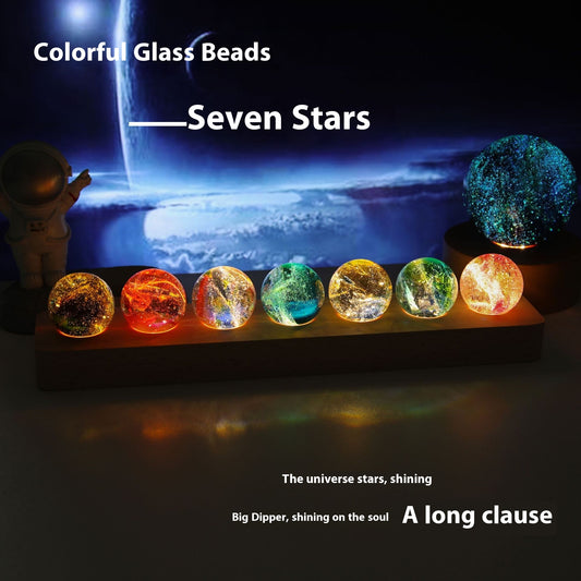 Colorful Glass Bead Crystal Decoration Valentine's Day Birthday Gift