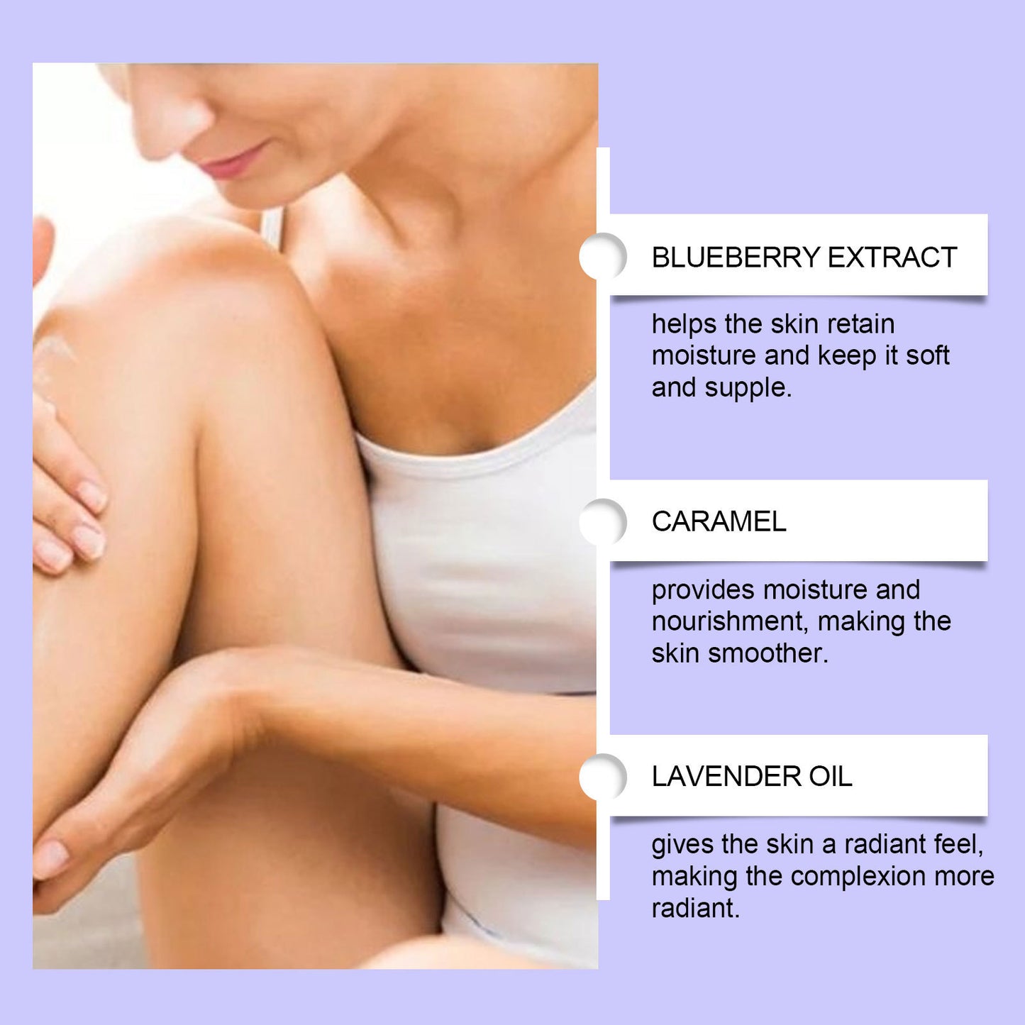 Blueberry Caramel Body Cream Gentle And Firm