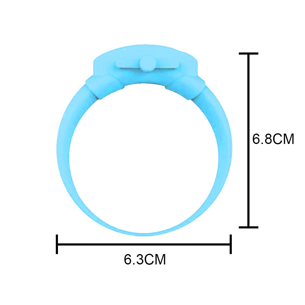 Portable Hand Sanitizer Disinfectant Bracelet Wearable Hand Wash Gel Dispenser