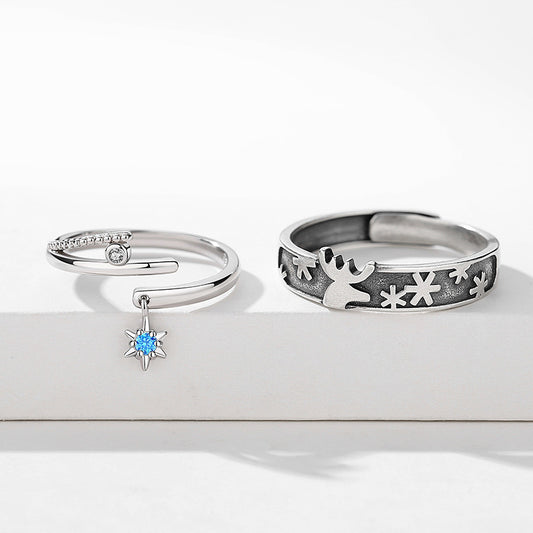 Couple Ring Men And Women Valentine's Day Gift Fashion