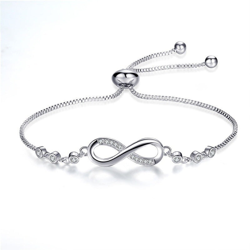Adjustable Eight Female Bracelet