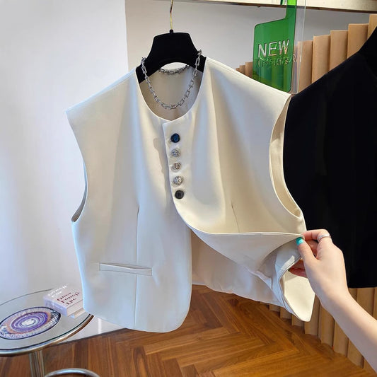 Loose-fitting Waistcoat Universal Bandage Dress