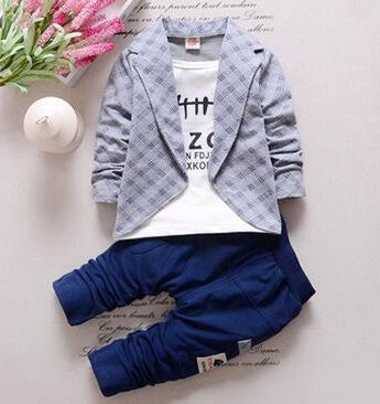 Toddler Baby Clothes Children Suit 0-3 Years Old Suit Pants Children's Sportswear Boys Girls Children's Clothing Brand