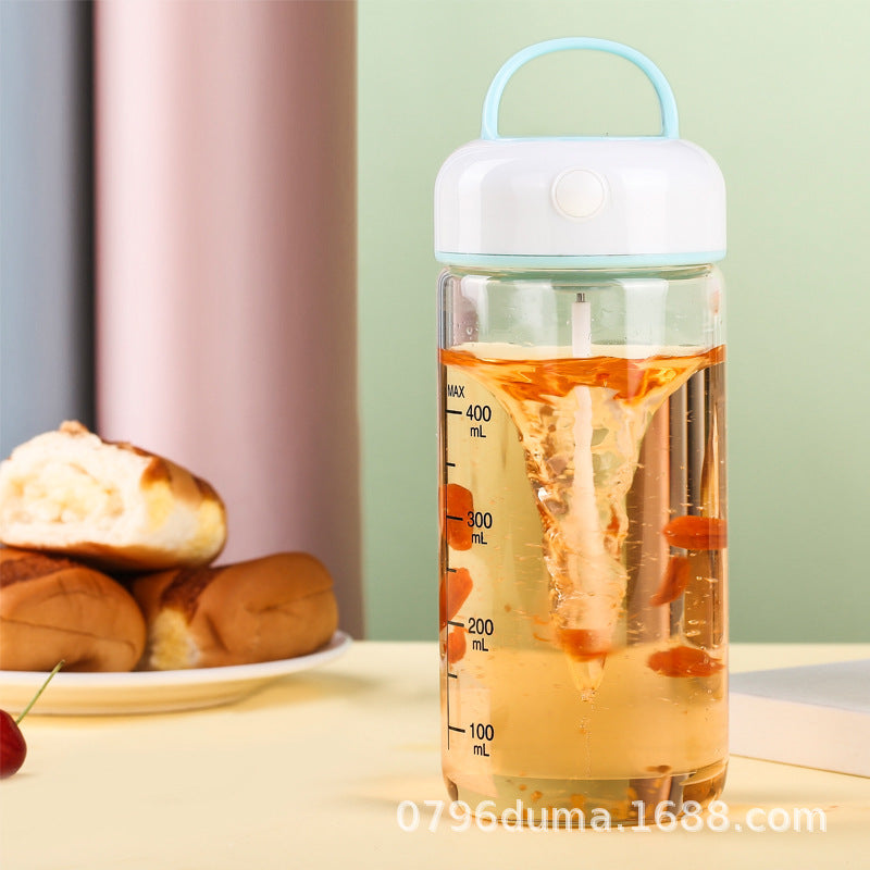 Automatischer, wiederaufladbarer, tragbarer und leiser Milchshake-Becher mit Auslaufschutz – ideal zum Mixen von Milchprodukten.