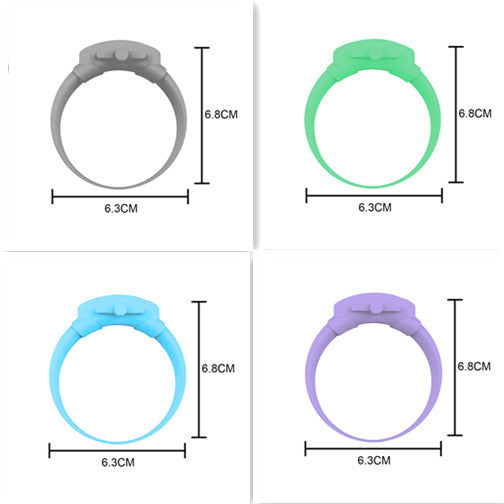 Portable Hand Sanitizer Disinfectant Bracelet Wearable Hand Wash Gel Dispenser