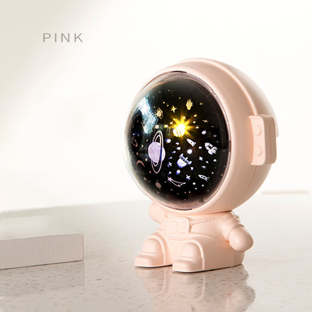 Galaxy Star Projector Night Light - Astronaut LED Lamp for Kids & Adults | Starry Sky Room Decor