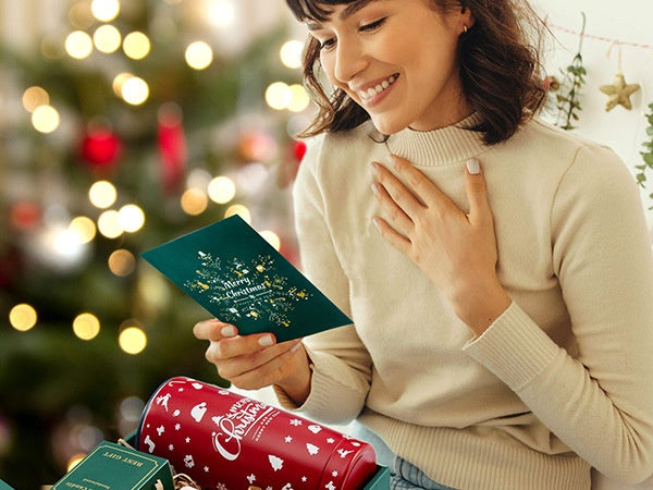 Christmas Gift Box Holiday Gift Cup Aromatherapy Set