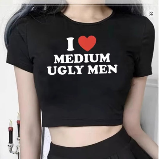 Alphabet Streetwear ShortSlim-fit Women's T-shirt For Foreign Trade European And American Style